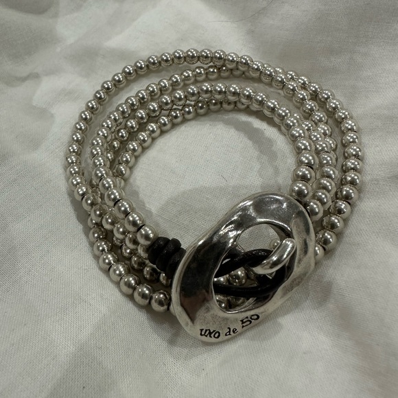 Wrap silver plated bracelet/necklace - Picture 1 of 3